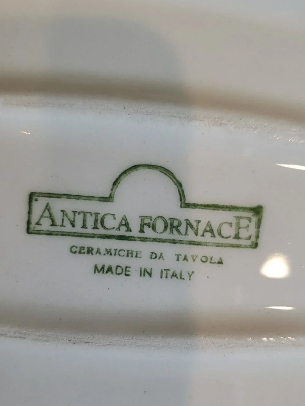 Antica Fornace Vintage Serving Bowl Made in Italy